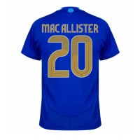 Muški Nogometni Dres Argentina Alexis Mac Allister #20 Gostujuci Copa America 2024 Kratak Rukav